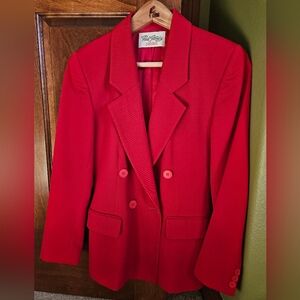 Wool Paul Stanley Red Women's Blazer